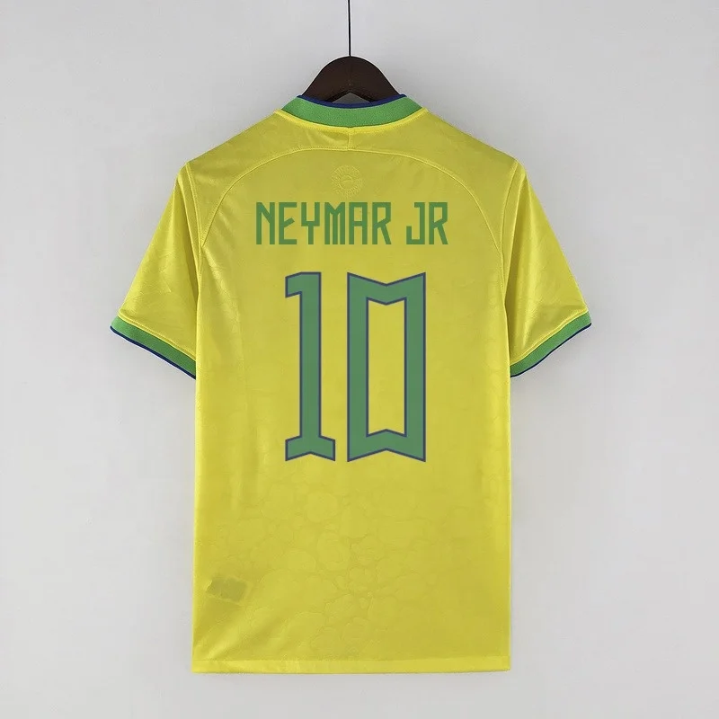 Wholesale 2022 Brazil soccer jersey home away men women kids Top Thailand  Quality Football Shirt custom Vini jr Fast delivery From m.