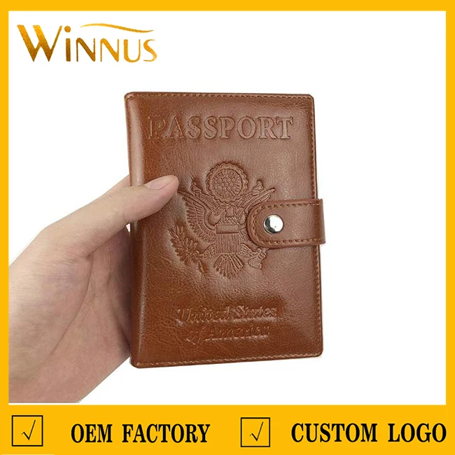 tan colour passport cover