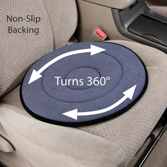 Round Versatile 360 Turn Car Swivel Seat Cushion With Washable Covers For  Disabled And Inconvenient Person - Buy Round Versatile 360 Turn Car Swivel  Seat Cushion With Washable Covers For Disabled And