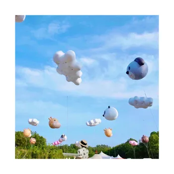 Giant Cloud Model Inflatable Cloud Shape Balloon For Advertising Decoration Inflatable Sculpture  Cartoon Cloud