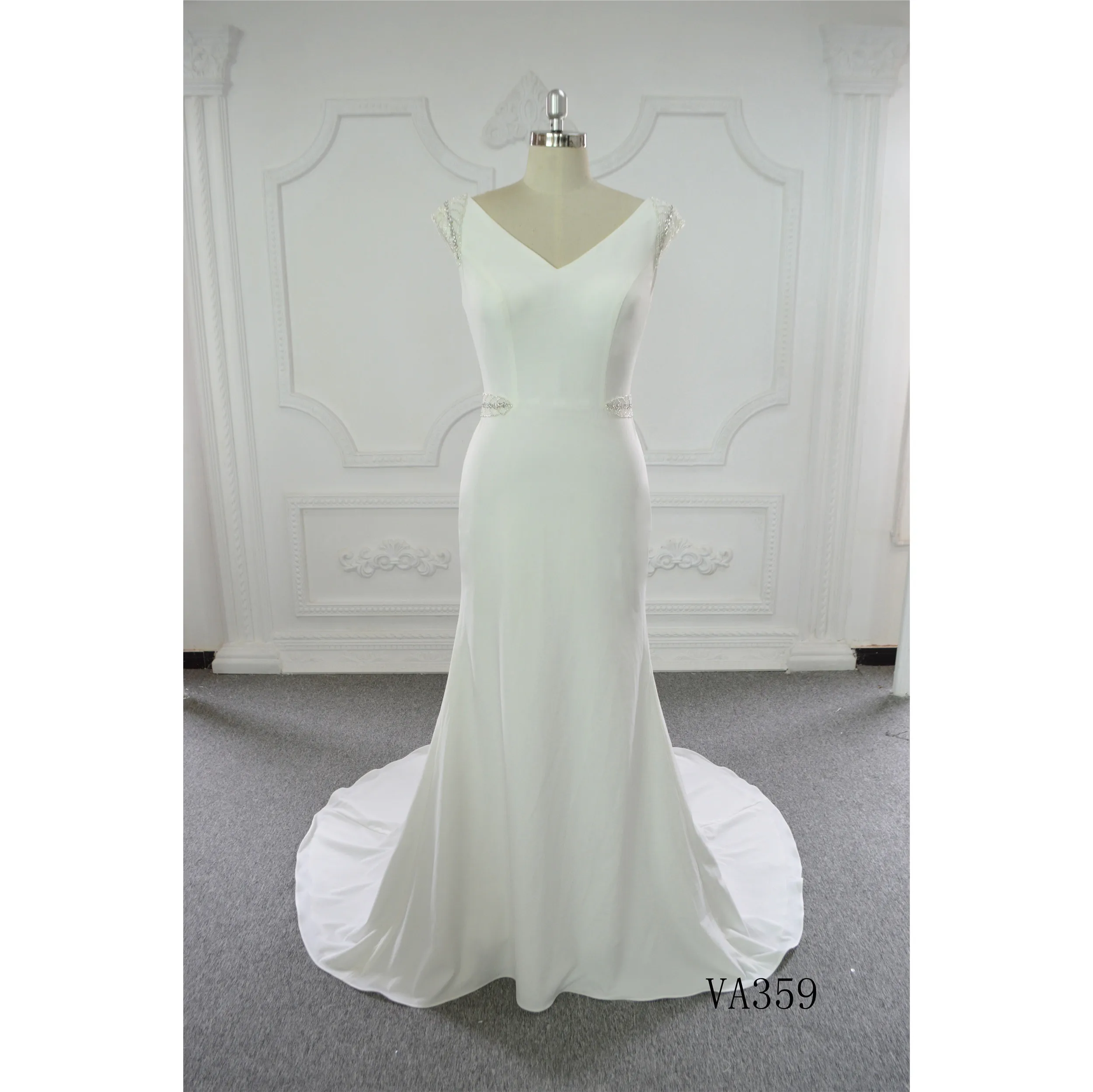 Indonesian Kebaya Simple and Clean Dress Elegant Mermaid Wedding Dress Bridal Gown