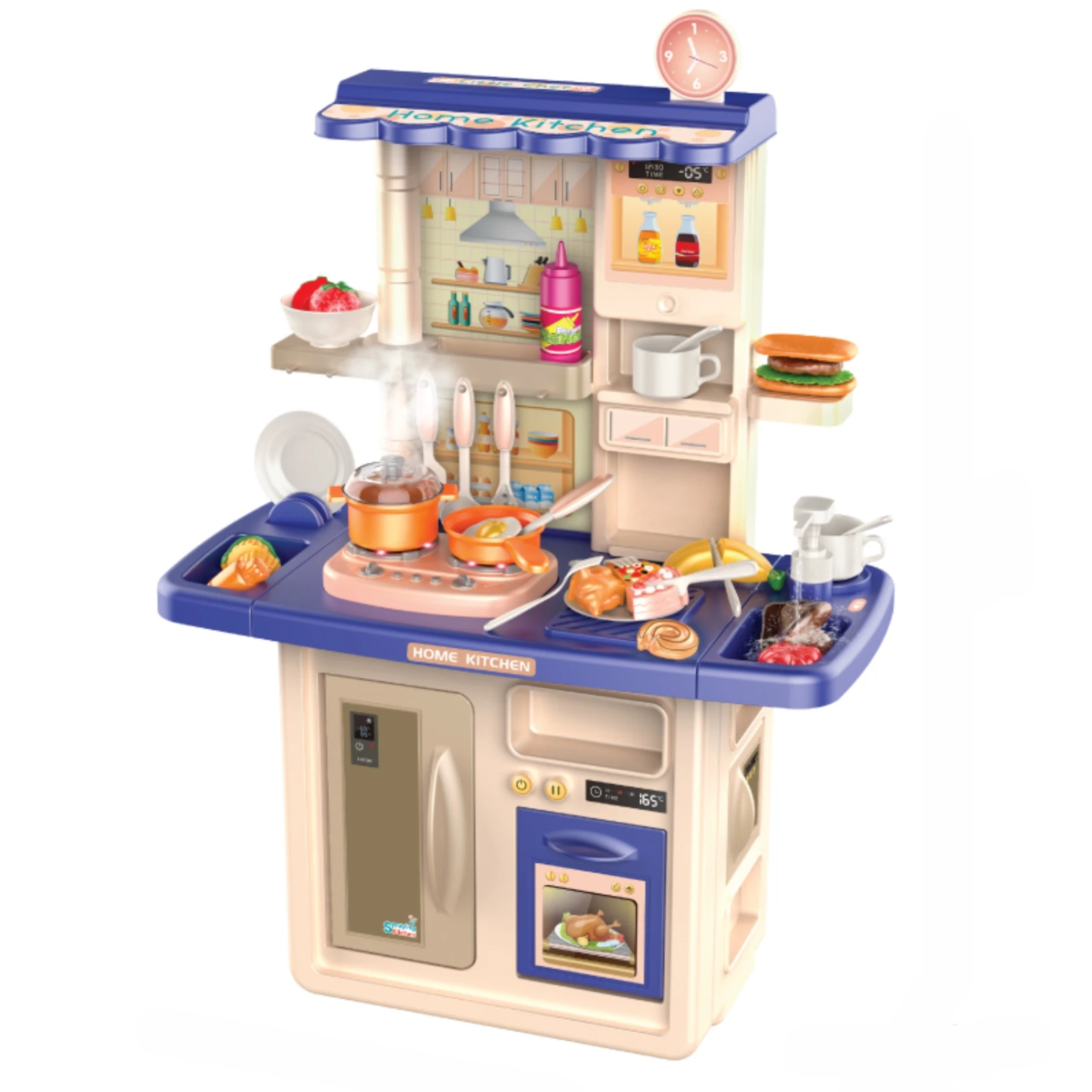 cooking fun kitchen play set