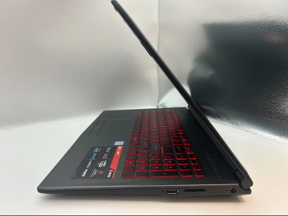 Used Msi Gv62 Laptops I78750h Gtx1050ti 8gb 128gb/ssd 1920*1080 Second Hand Gaming Laptop Buy