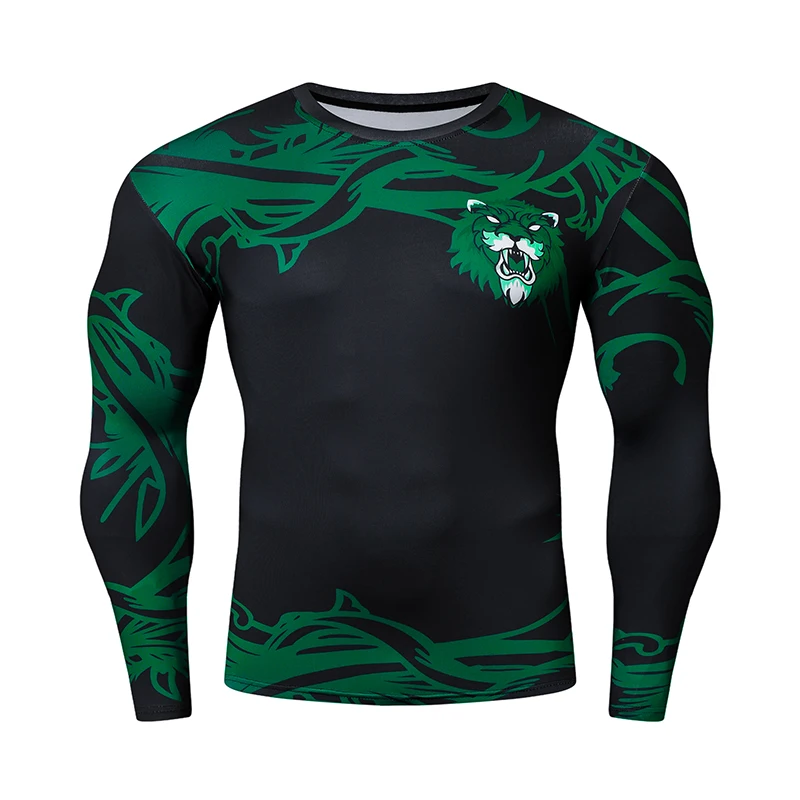 Compression T-Shirt 3D Imprimé à Manches Courtes Fitness Gym Sports Running Clothing Compression T-Shirt 3D Imprimé à Manches Courtes Fitness Gym Sports Running Clothing