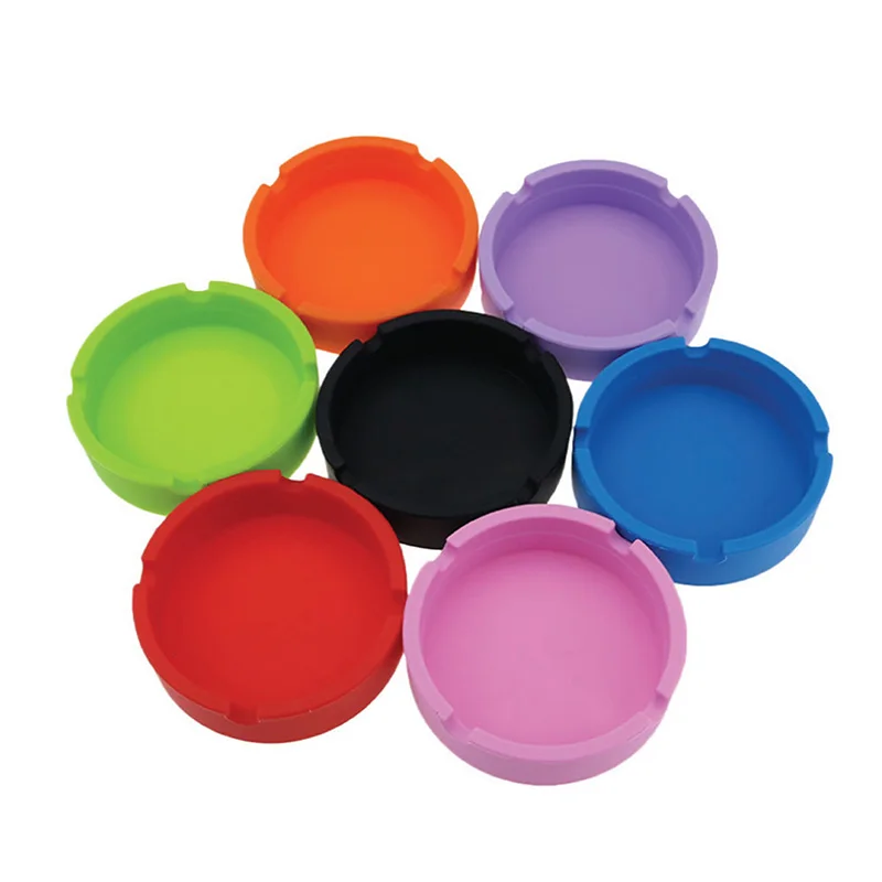 Силиконовая пепельница для