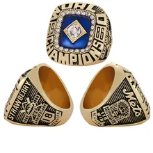 MLB Custom Championship Ring 1986 MLB New York Mets Baseball Custom Wooden Gift Box