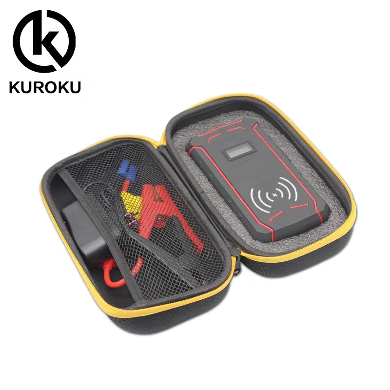 WireLess Charging 12V Auto Emergency Tools 12000Mah Multi Function Portable Car Jump Starter KC09