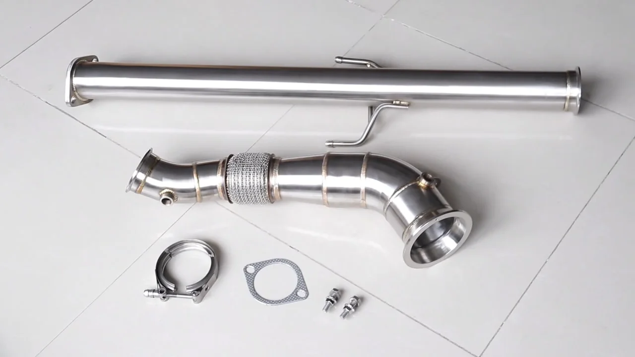 Exhaust Downpipe With Midpipe For Toyota Yaris Gr 2020 Buy Yaris Gr Downpipe yaris Downpipe