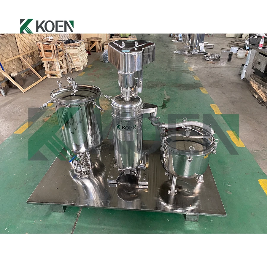 Pineapple Bromelain Extraction Machine Tubular Liquid Separator Centrifuge SS304