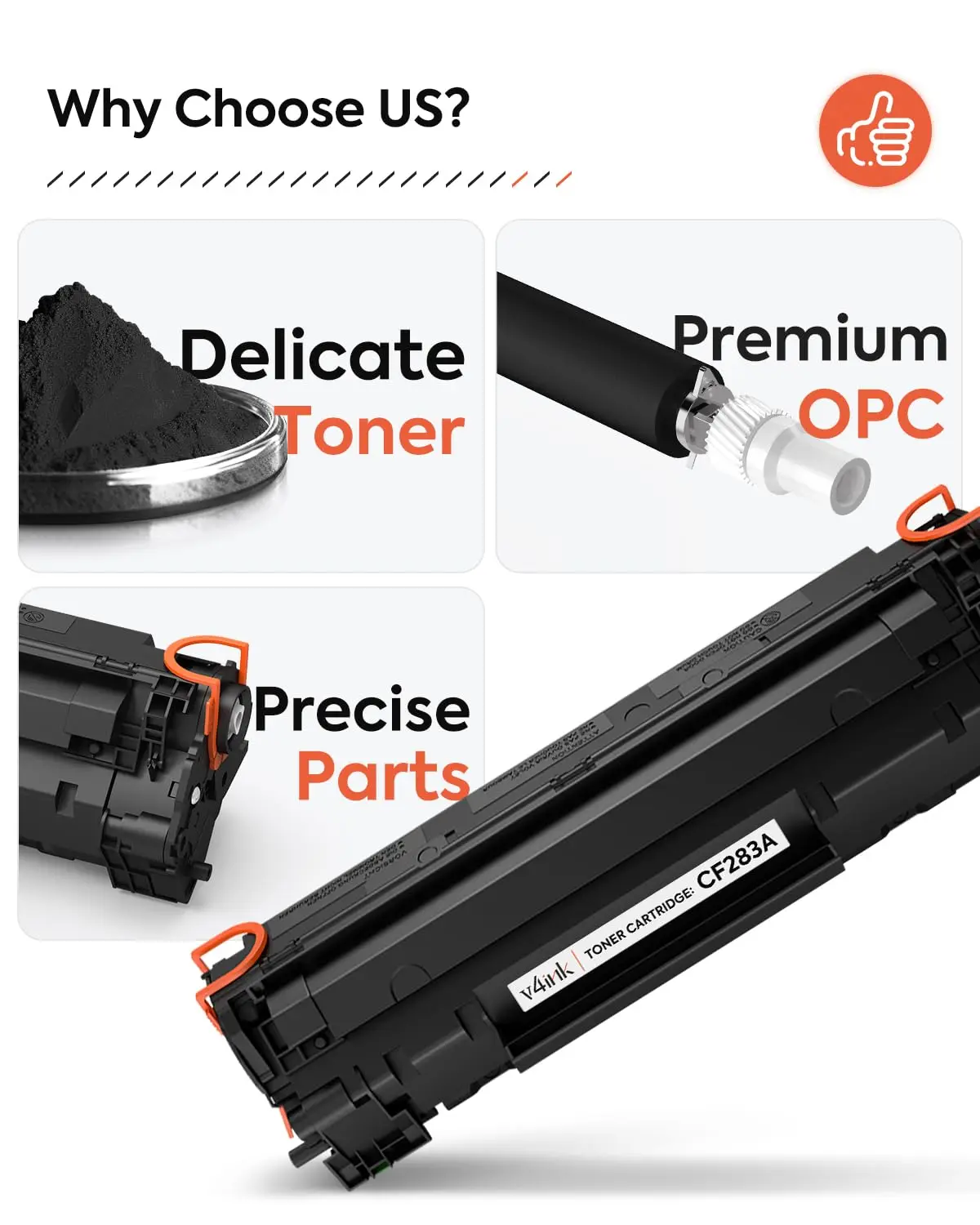 ASSEEL Toner Cartridge Compatible  for HP CF283A CF283X  05/80A 49A/53A CF287A/ Canon CRG 121 W1105 for hp Toner Cartridge