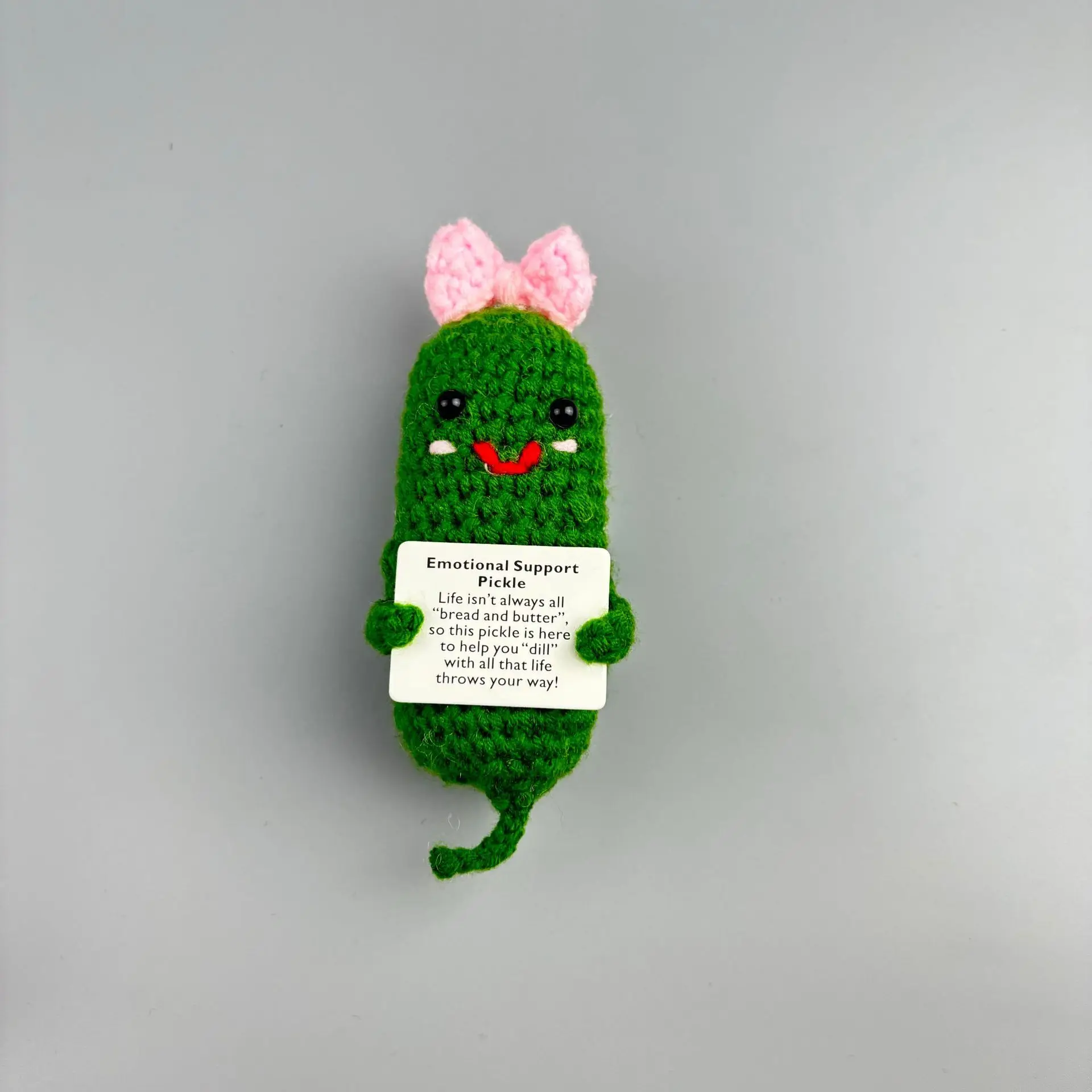 emotional support pickle family cute handmade