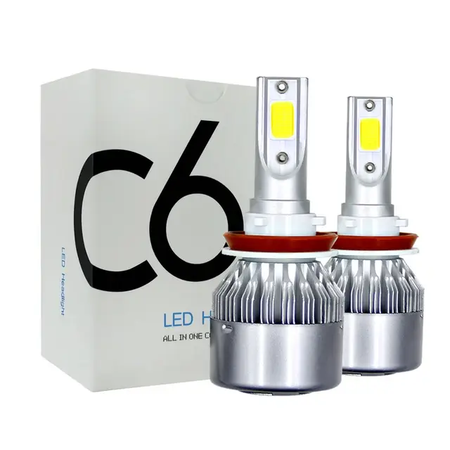 ZONGYUE auto light C6 LED Headlight 36w 8000lm c6 h4 led car head light c6 led