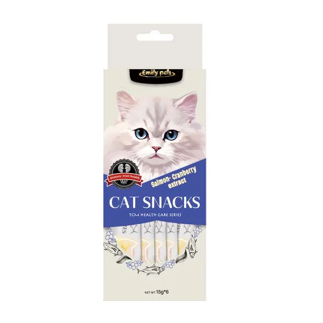 Delicious Nutritious Kidney protection function-cranberries almon meat Cat Snack Bars Cat Treat Wet Cat Food