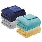 Blankets Blanket Blanket Stock Custom Logo Cheap Soft Throw Blankets Flannel Anti-pilling Warm Polar Sherpa Fleece Blanket For Winter