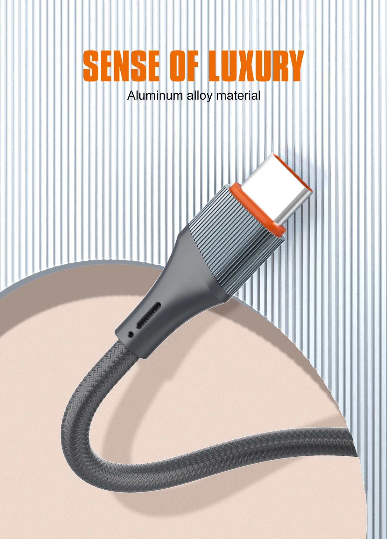 LDNIO LC631C Wholesale Original Date Cable for Samsung Super Quick Charging Cable Custom Logo Long TYPE C PD Fast Charging Cable