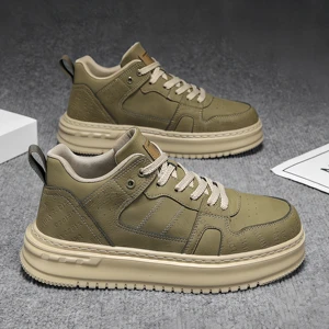 New Arrival Trend Design High Quality Thick Sole Men's Shoes Casual Sport Walking Skateboard Shoes