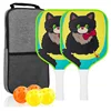2 rackets, 4 balls, 1 gray bag [Kids' RT-034]