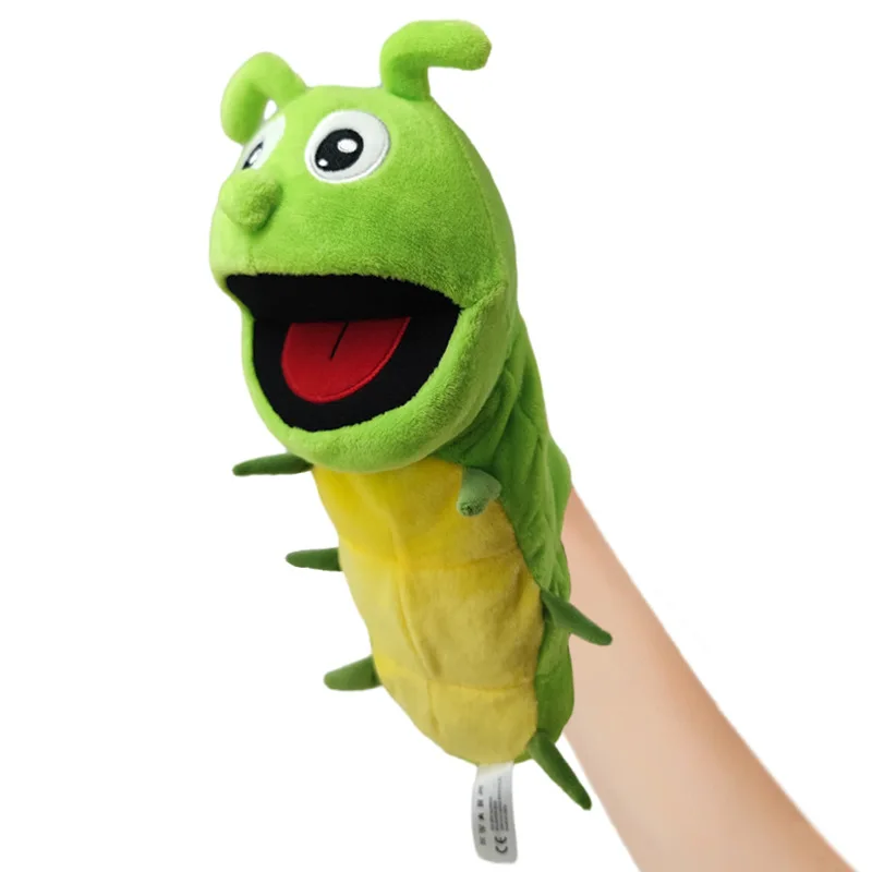 Set Marionnettes Animaux En Peluche Douce – Coccinelle, Abeille, Chenille, Papillon, Fourmi, Libellule – Jeu Éducatif Dès 3 Ans