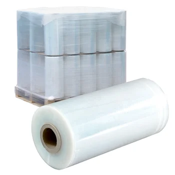 Lldpe Customized Black Hand Stretch Pallet Film 18 Mic Wrapping Film