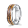 Silver+Whiskey Barrel Wood