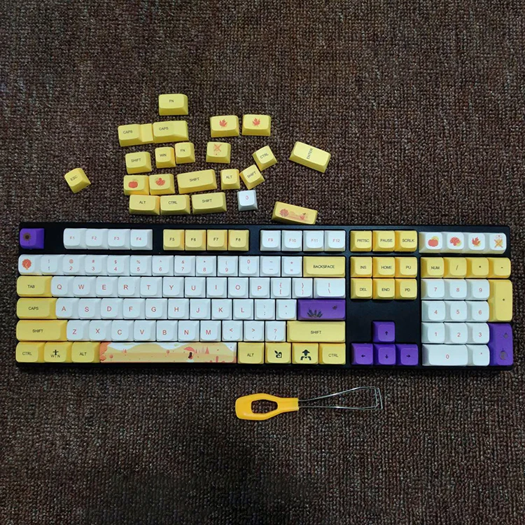 Prosub Sublimation Blanks Custom 68 Keycap PBT Standard Key Caps for Mechanical Keyboard Cherry Keyboard Keycaps