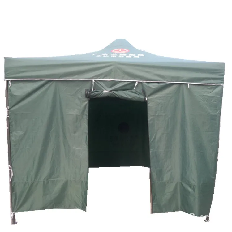 Tent Factory Specializes in Customizing Nepal Earthquake Disaster Relief 3 Meters 4 Sides Cloth Folding Tent