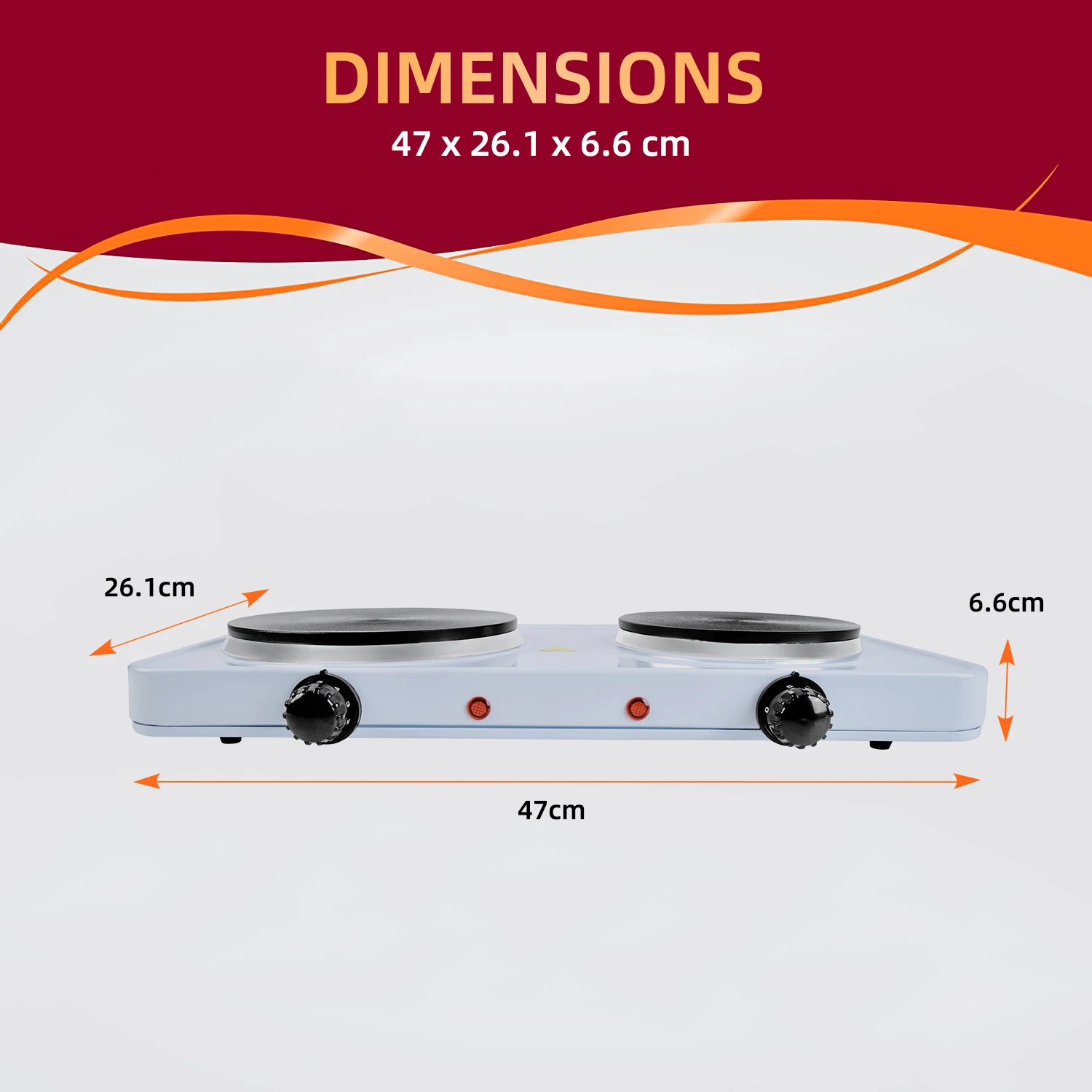 High Quality Kitchen Double Burner Cooking Electric Stoves Hot Plates for Home
