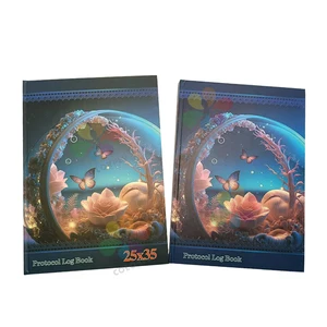 B4 Hard Cover Notebook Wholesale 25x35cm Custom Design 100/200 Sheets Notebook for South American Market School Supplies