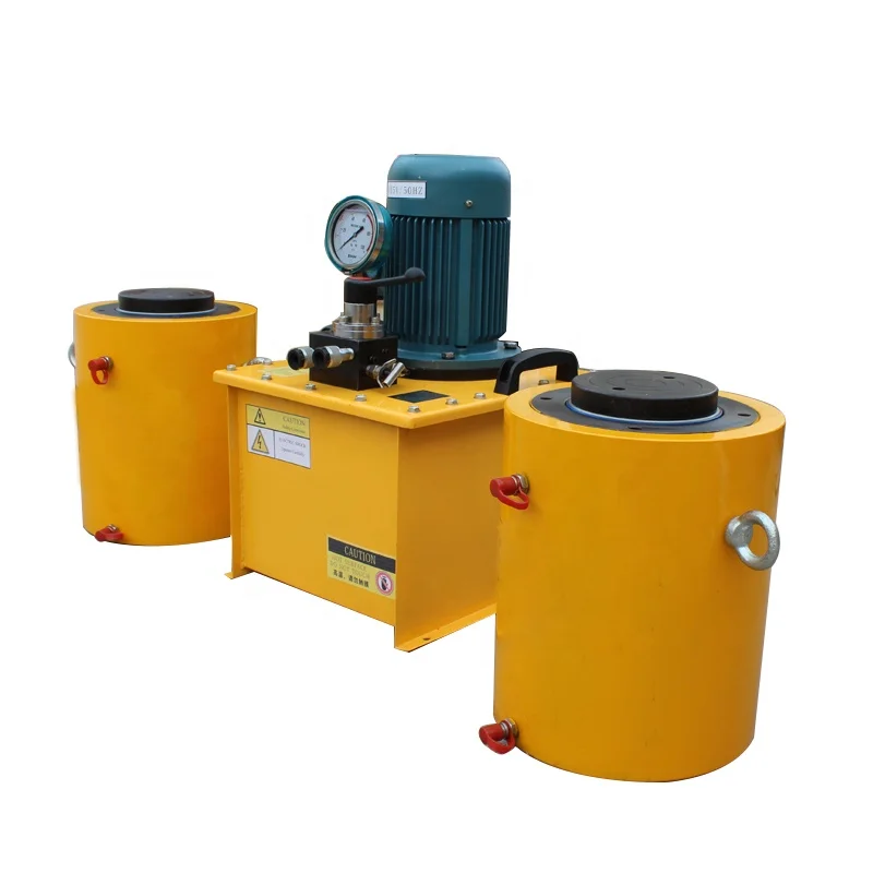 Hydraulic Cylinders 200 Ton Double Acting Stainless Steel Electric