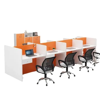New Design Cubicle Desk Cubical Workstation Call Center Partition Size Table Office Furniture