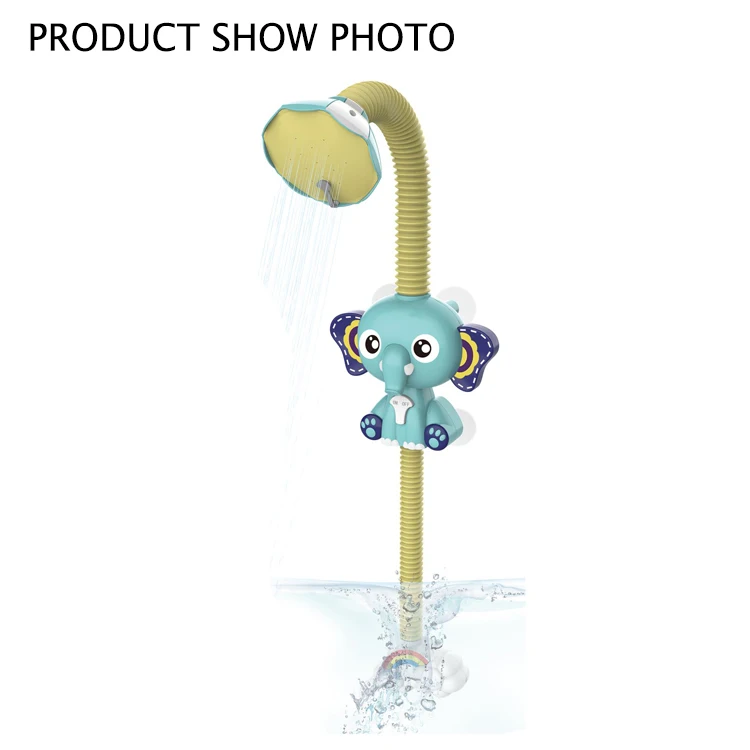 
 Новая электрическая насадка для душа в виде слона, игрушка для воды в ванную комнату, Детские Игрушки для ванны, детская игрушка  