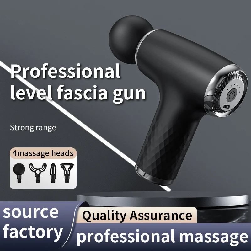 2024 Powerful Hand Held Speed Gun Massager Massagepistol Pistolet Massage  Vibration Muscle Massage Gun