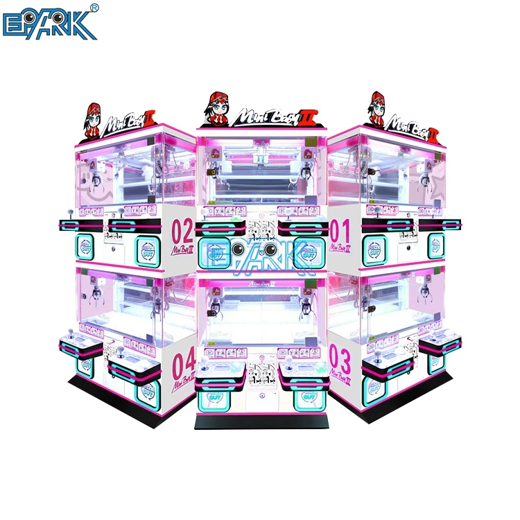 EPARK Coin Operated Game Machine Arcade 4 Players Claw Machine for Sale