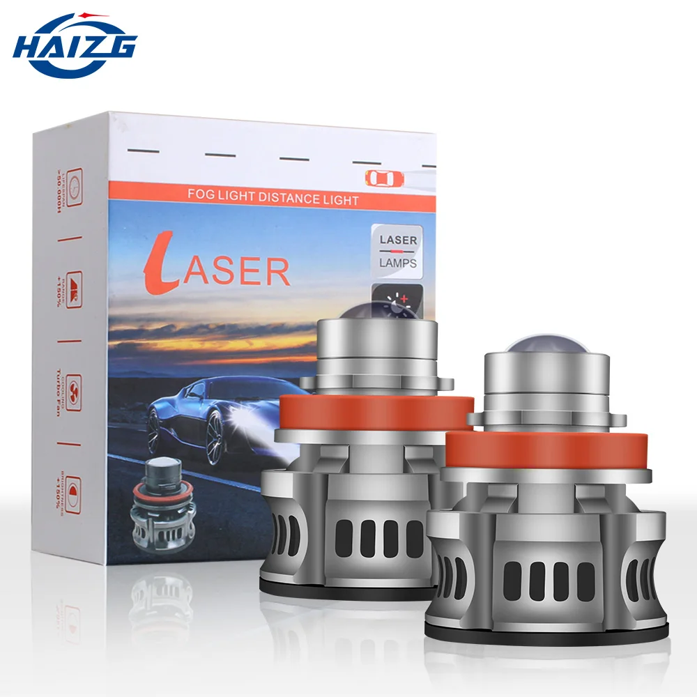 HAIZG Light Laser Fog H7 Led Light 50W High Power H11 9005 9006 Laser Led Headlight