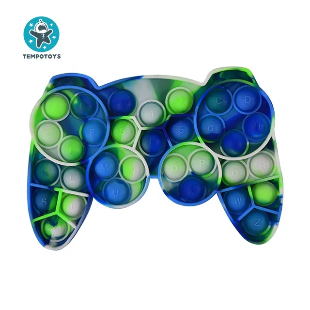 Игрушки Tempo, Новое поступление 2021 года, игрушка-антистресс для взрослых, PS5 контроллер, геймпад, антистресс, ручные пузырьки, сенсорные игрушки