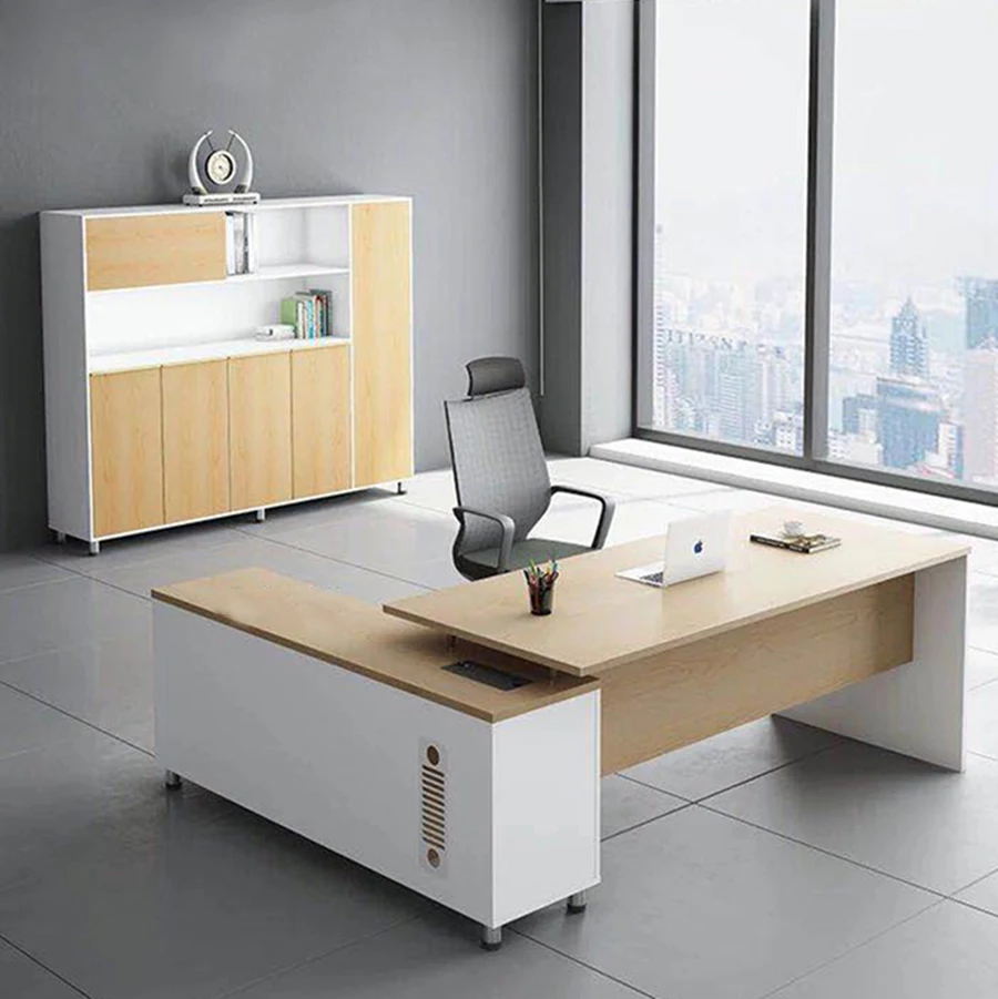 Latest Office Table Designs Melamine Office Furniture Set Executive Table -  Buy Melamine Office Furniture Set Executive Table,Simple Office Table  Design,Boss Modern Director Office Table Design Product on 
