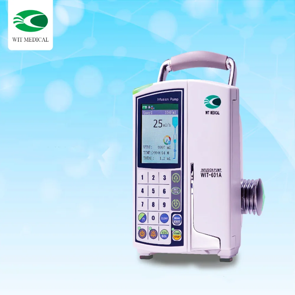 
Factory Store - Volume Infusion Pump, with Heater and Drug Lab, European Standard, TUV CE & ISO13485, RoHS 