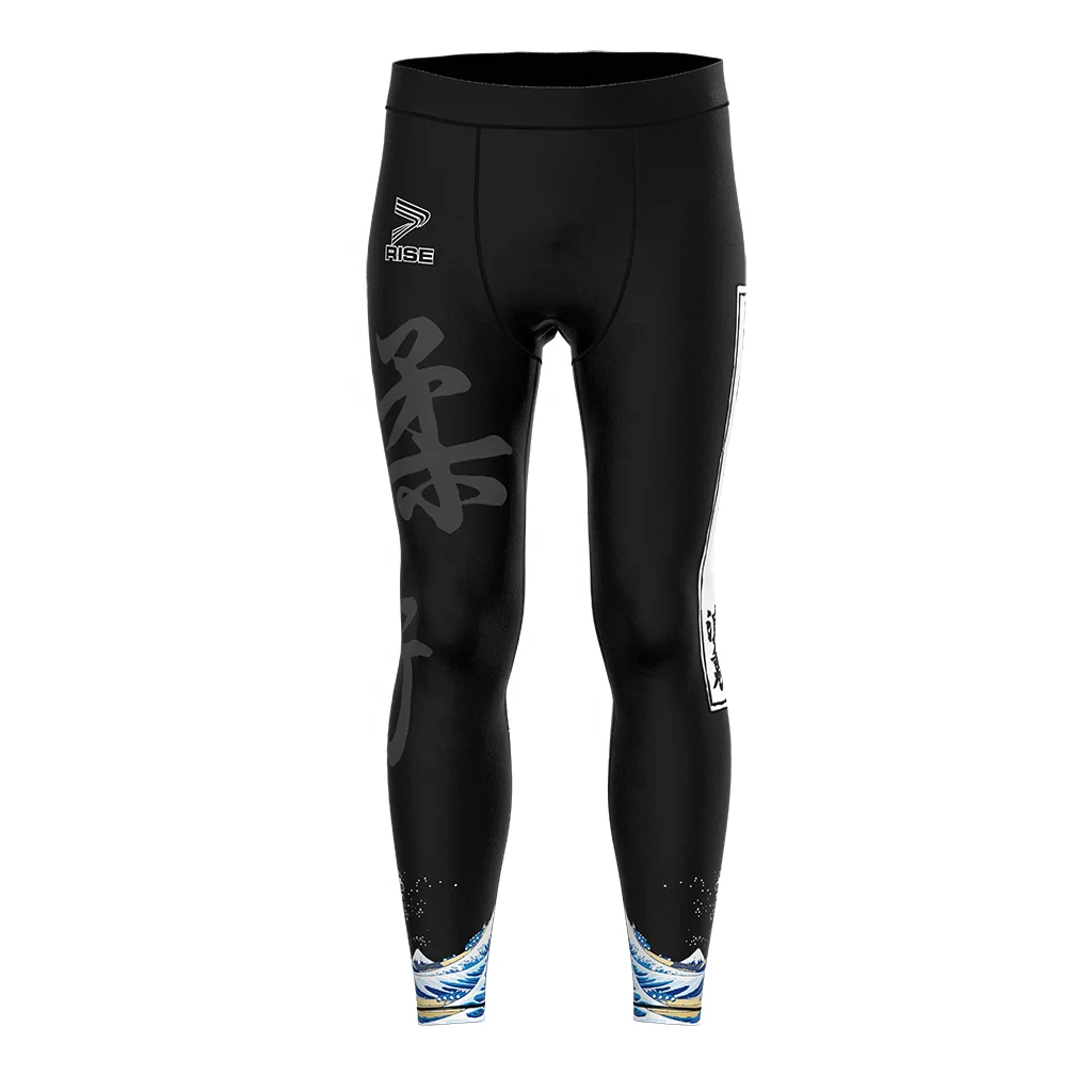 Premium Men's Rashguard with Anti-slip Band Stretchy Anti-bacterial Custom Logo for No-Gi Grappling