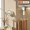 Six-claw rotating suction cup hook - milky white *2