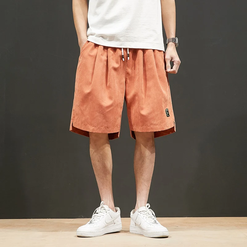 Summer New Sports Pants Solid Khaki Men 