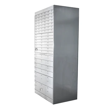 JINGYE 10mm Stainless Steel Metal Bank Safe Deposit Box Gun Safe Storage Locker for Vault Room