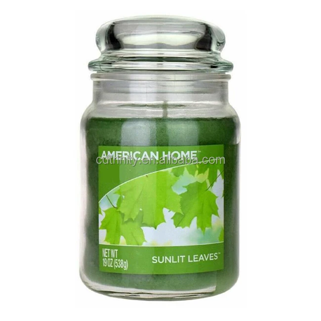 Wholesale Oem Yankee Style Home Decor Glass Jar Aromatherapy Candles In