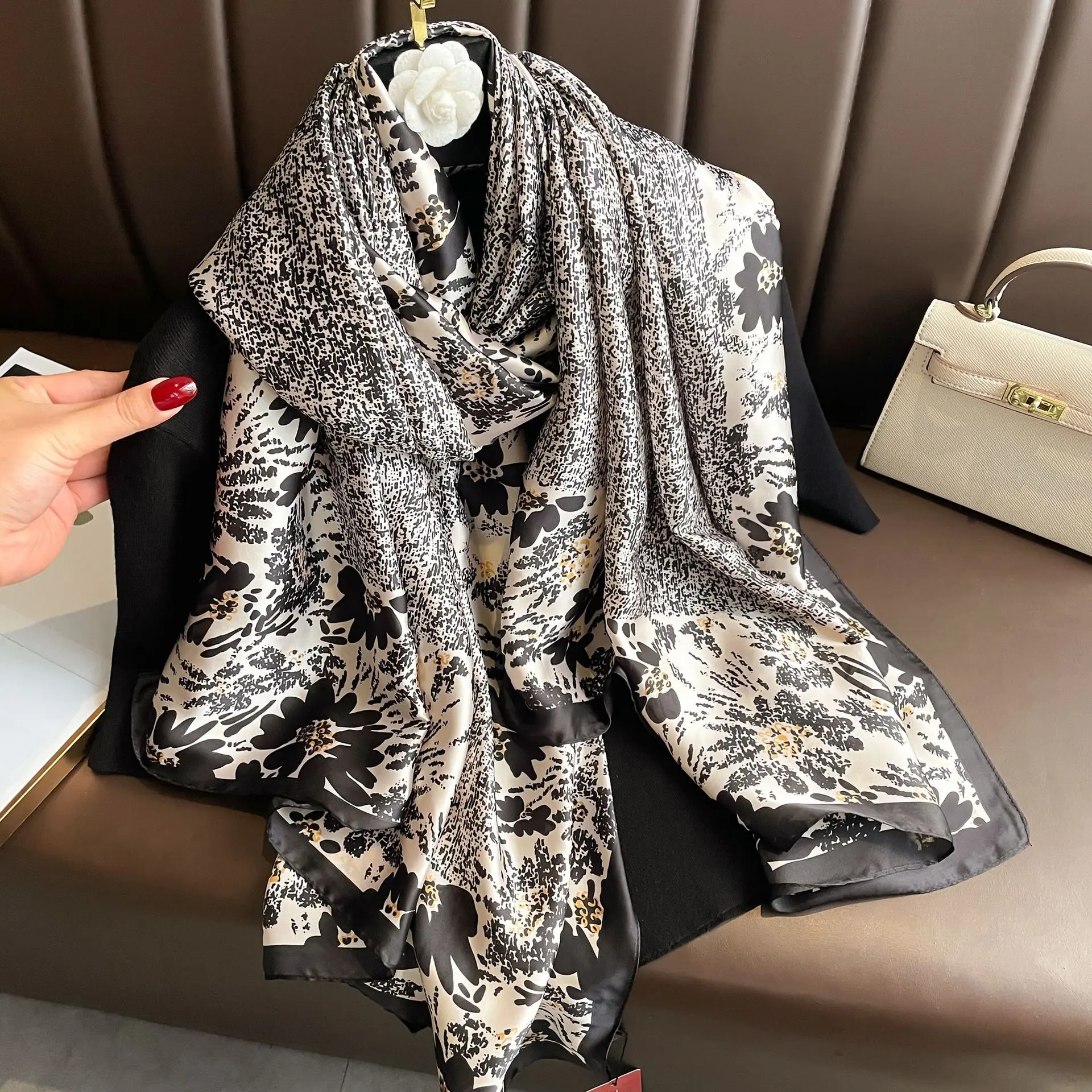 Shop Custom High Quality European Vintage Style Silk Scarf