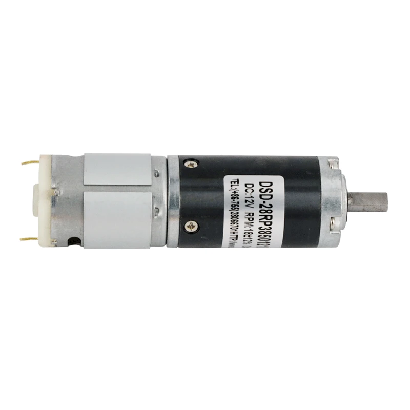 2023 28mm Permanent Magnet 385 395 DC Motor  12V 24V DC Planetary Gearbox Motor for Ovens and Grills