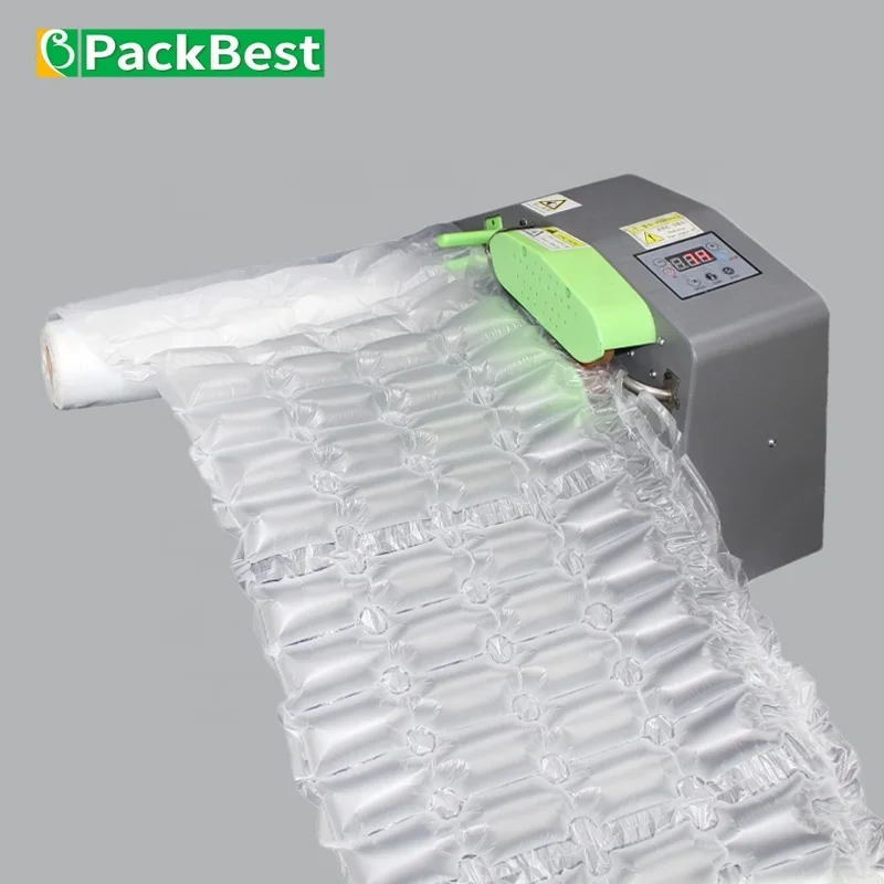 High Performance Bag Automatic Column Inflation Pillow Maker Cushion Void Fill Air Packaging Machine