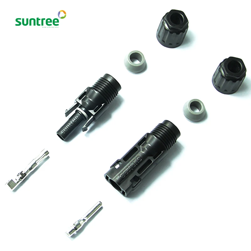 Suntree waterproof electric wire connector dc 1500v ip67 wire connector