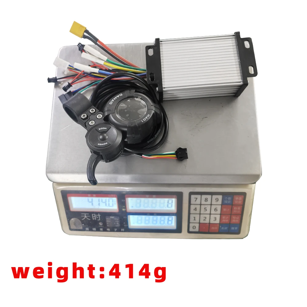 DAMAO 36V-60V 25A Display Finger Throttle Electric Scooter Parts E-Scooter Controller Set Accessories