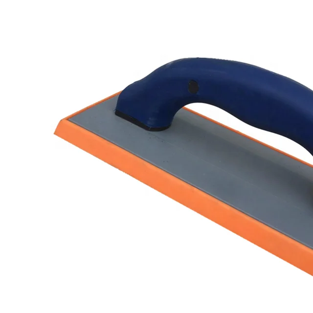 Masonry & Concrete Float Removal Tool with Squared Rubber Base for Commercial & DIY Level Grout Trowel with Special Features