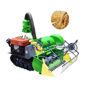 high productivity rice wheat combine harvester /automatic wheat and rice harvesting machine