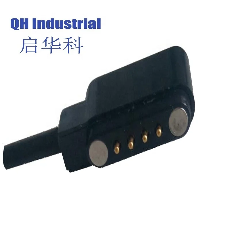 Магнитный 5pin 2,0 шаг штекер и гнездо Pogo Pin USB кабель зарядное устройство разъем для умных часов